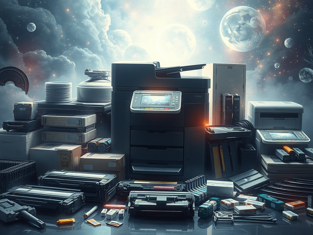 Consumable parts mesin fotocopy Hewlett Packard