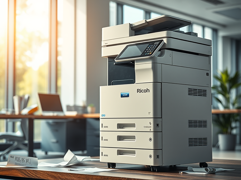 Kode error SC 100 pada mesin fotocopy RICOH