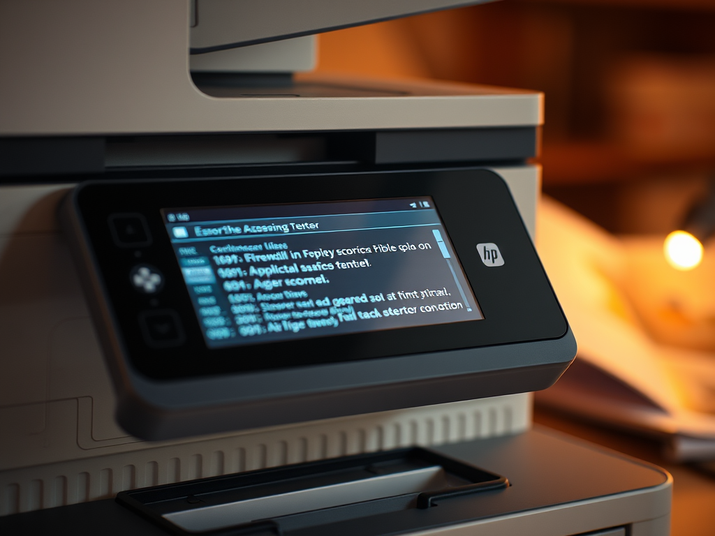 Kode error mesin fotocopy Hewlett Packard