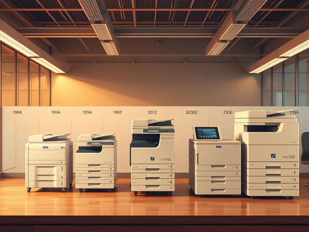 Sejarah mesin fotocopy Fuji Xerox