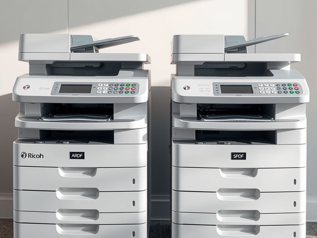 Perbedaan mesin fotocopy Ricoh tipe IM C2010 dan IM C2010 AEX