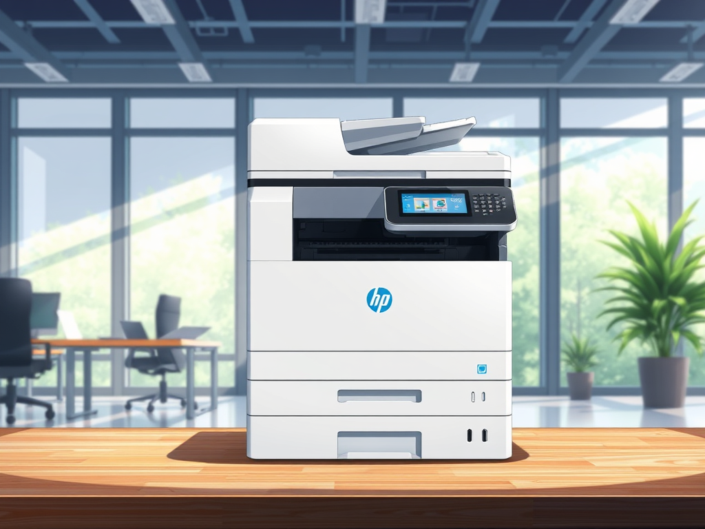 Mesin fotocopy HP LaserJet MFP M42623dn, mesin fotocopy portable A3 Black White